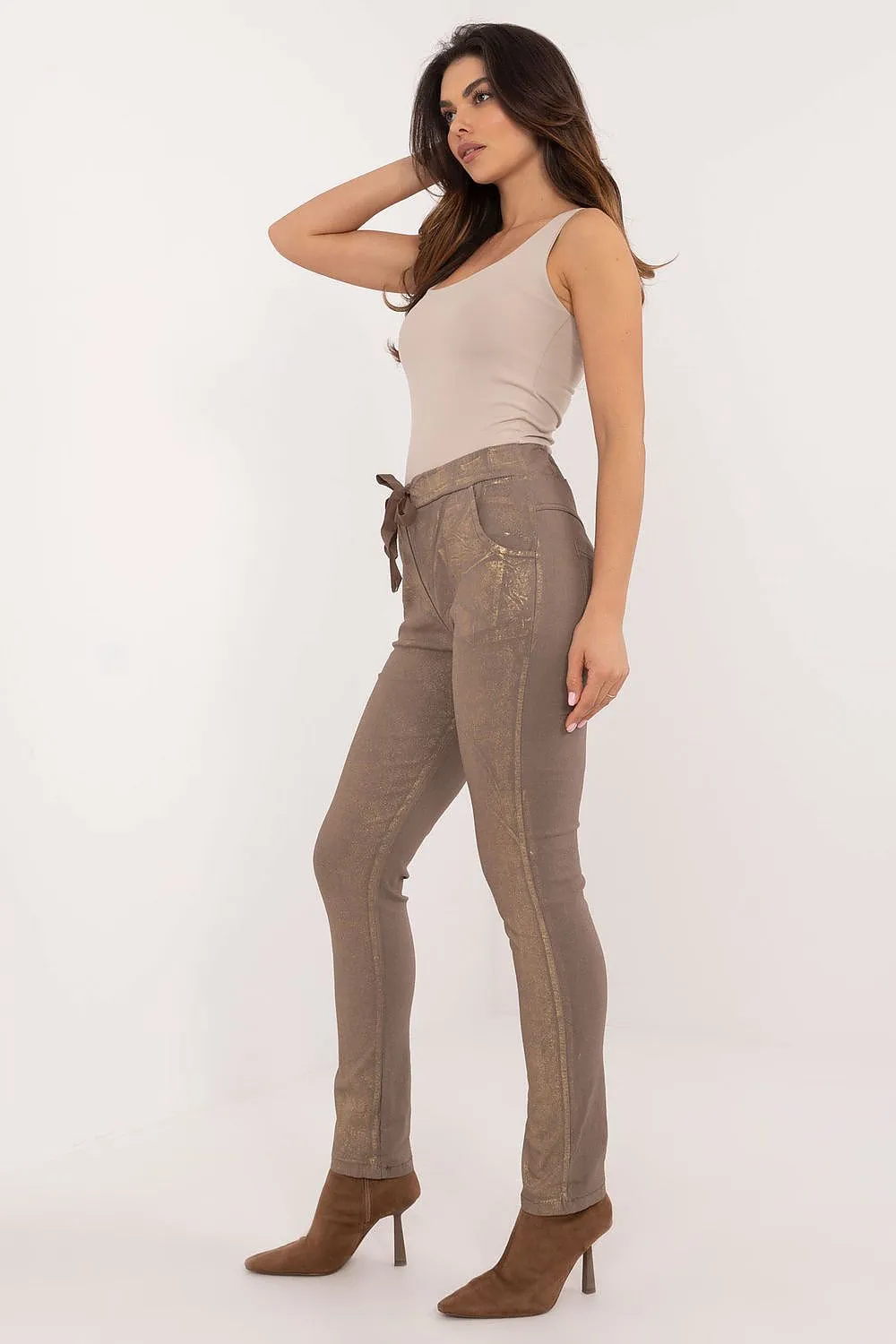 Women’s Glossy Trouser
