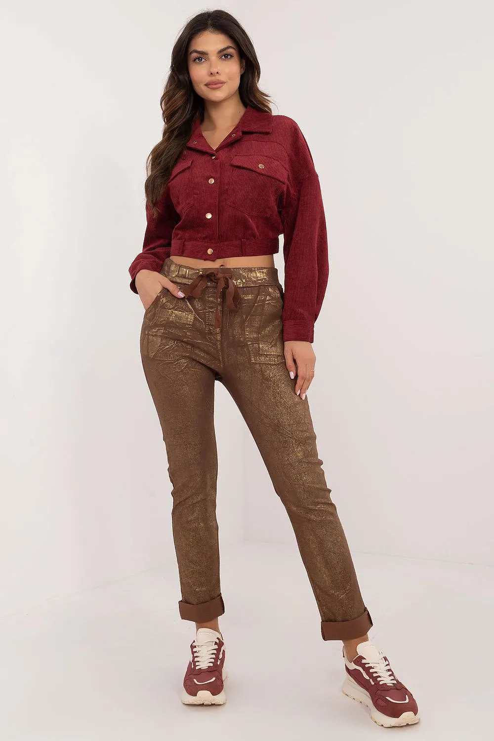 Women’s Glossy Trouser