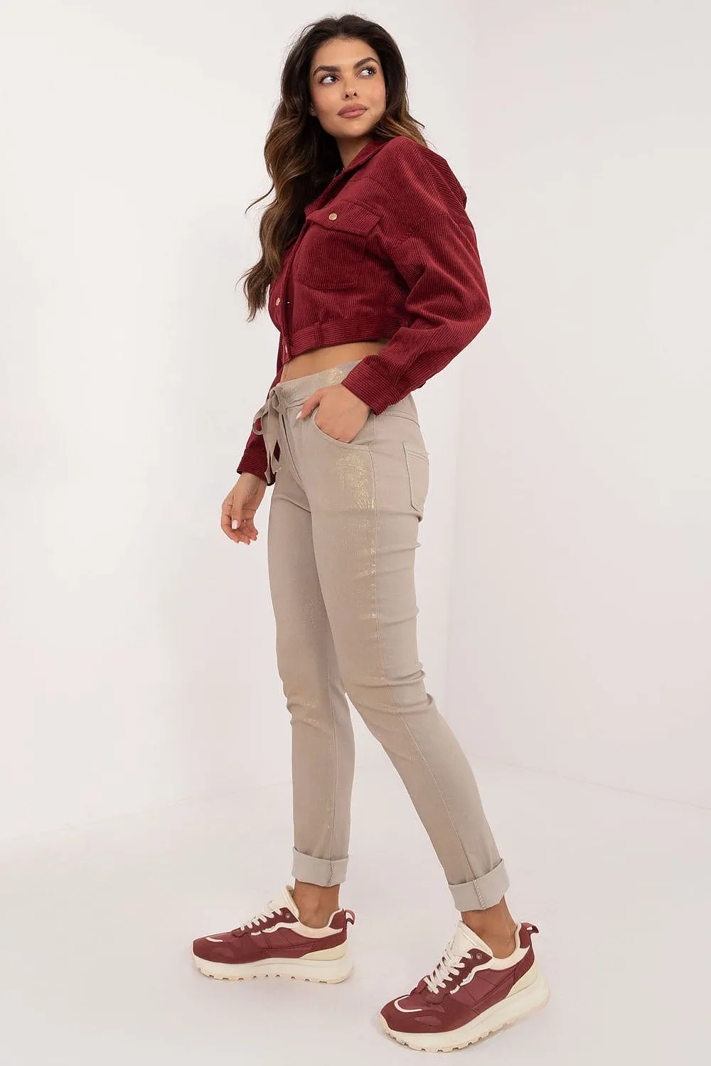 Women’s Glossy Trouser