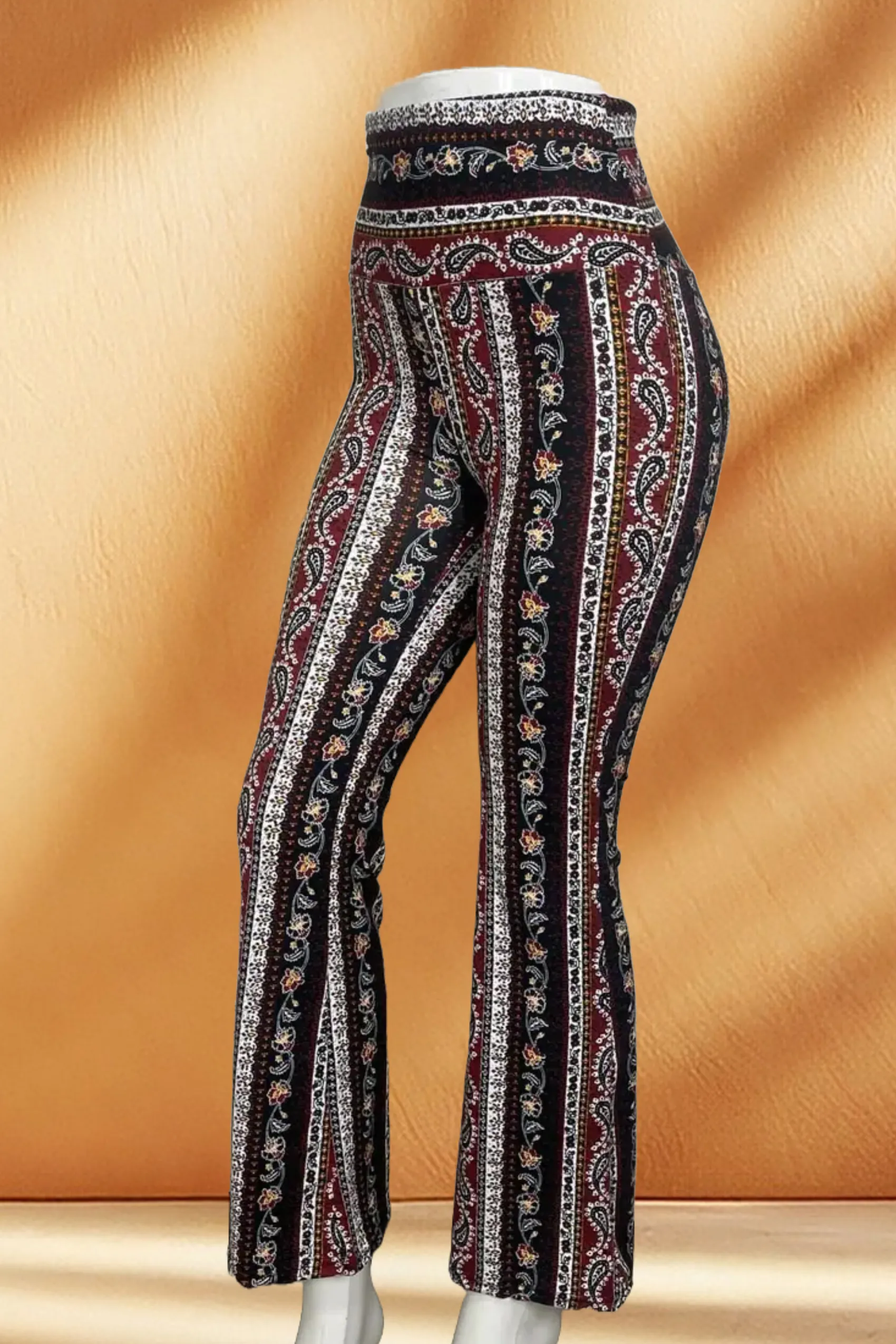 Women's Printed Flare Pants