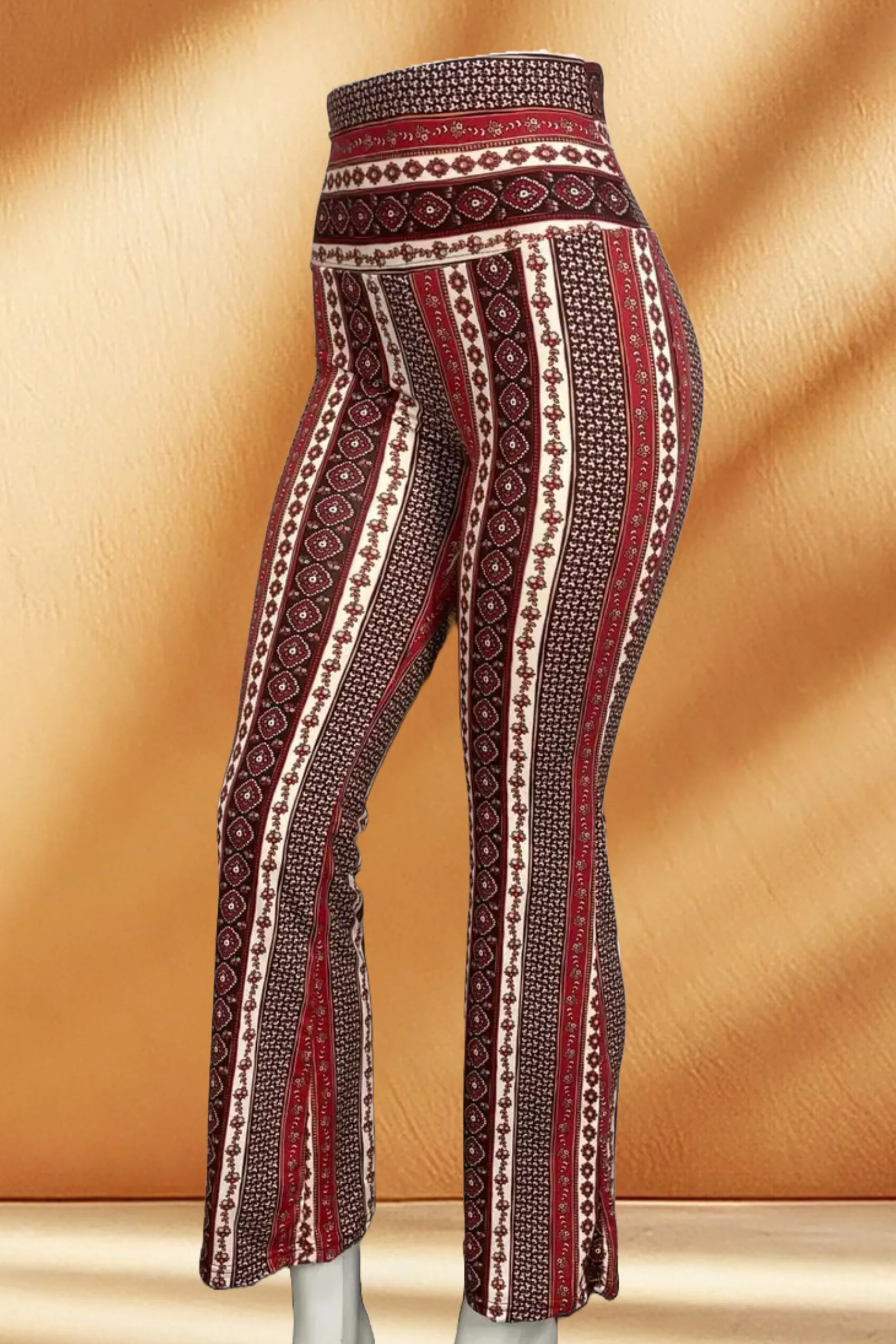 Women's Printed Flare Pants