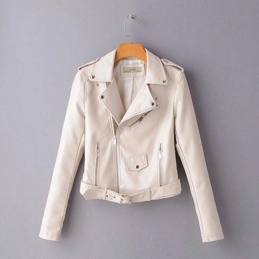 Women's Trendy Leather jacket